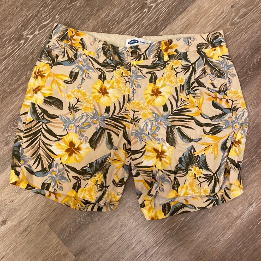 Old Navy Mid-rise Linen Short 14